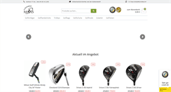 Desktop Screenshot of golfshop-maas.de